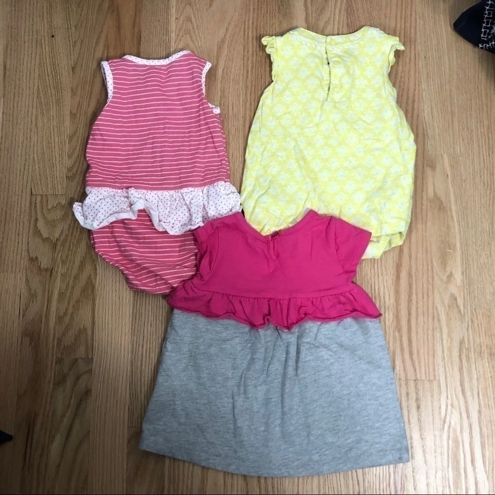 12 month Dress Bundle Carter’s Wonderkids Pink